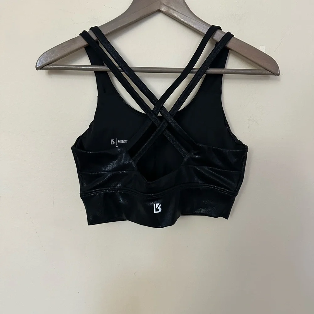 Buffbunny Rosa Sports Bra V2! Black - Picture 5 of 8